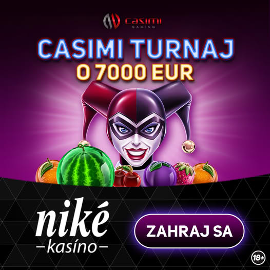 CASIMI turnaj o 7 000 €
