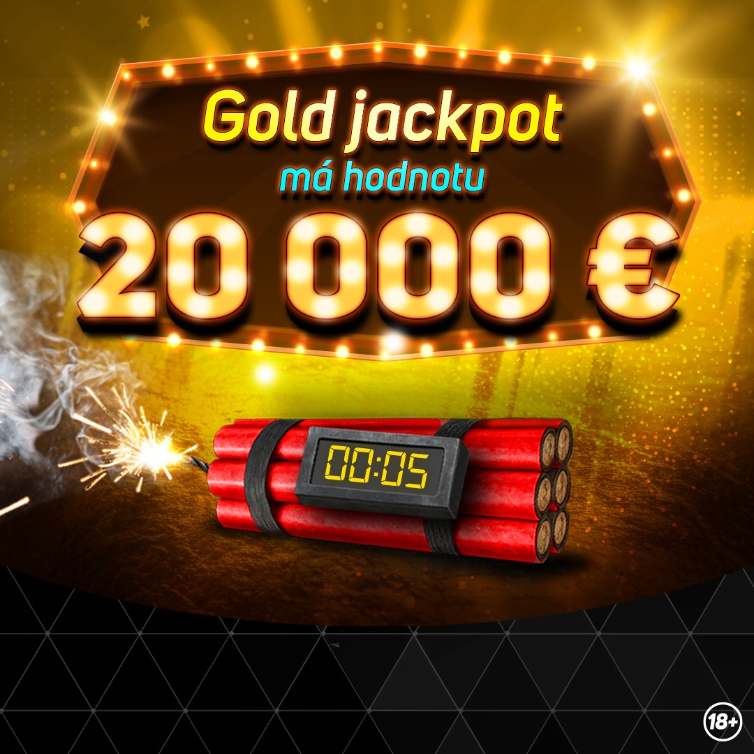GOLD JACKPOT za 20000€