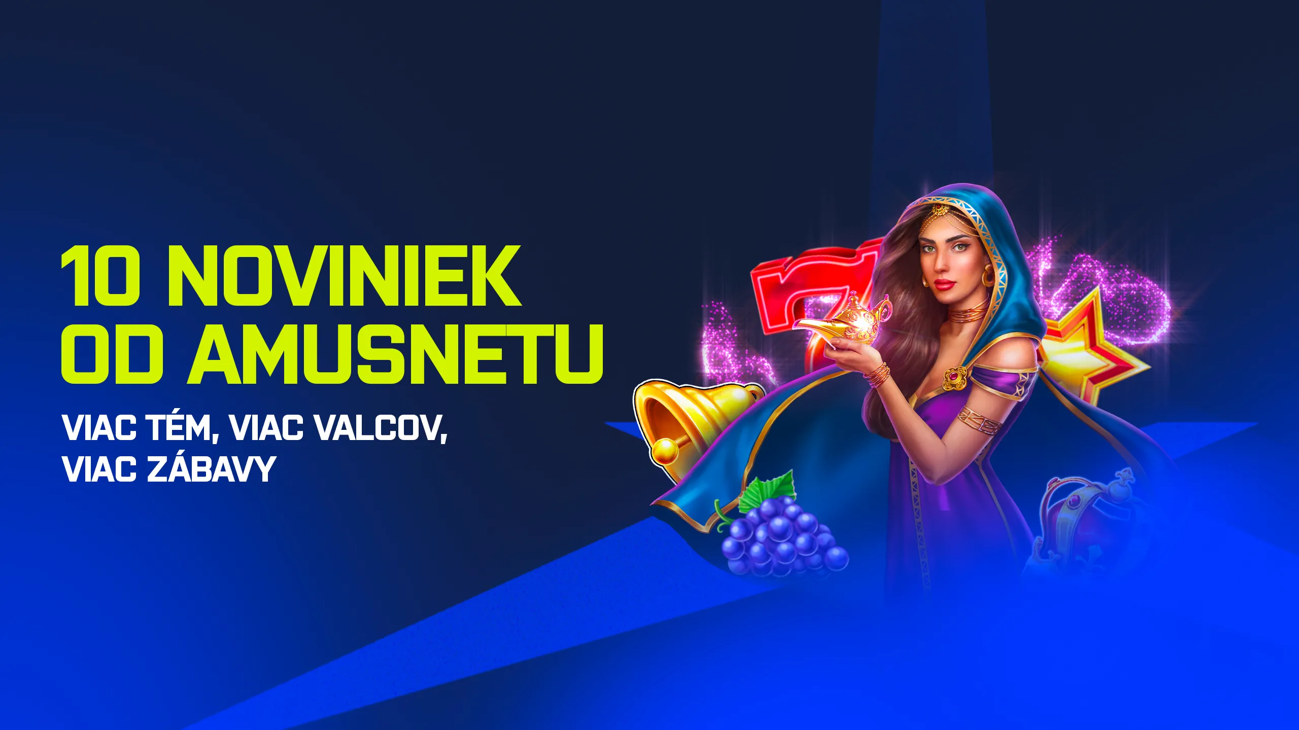 Desať nových automatov od Amusnetu dorazilo do Kajot Intacto