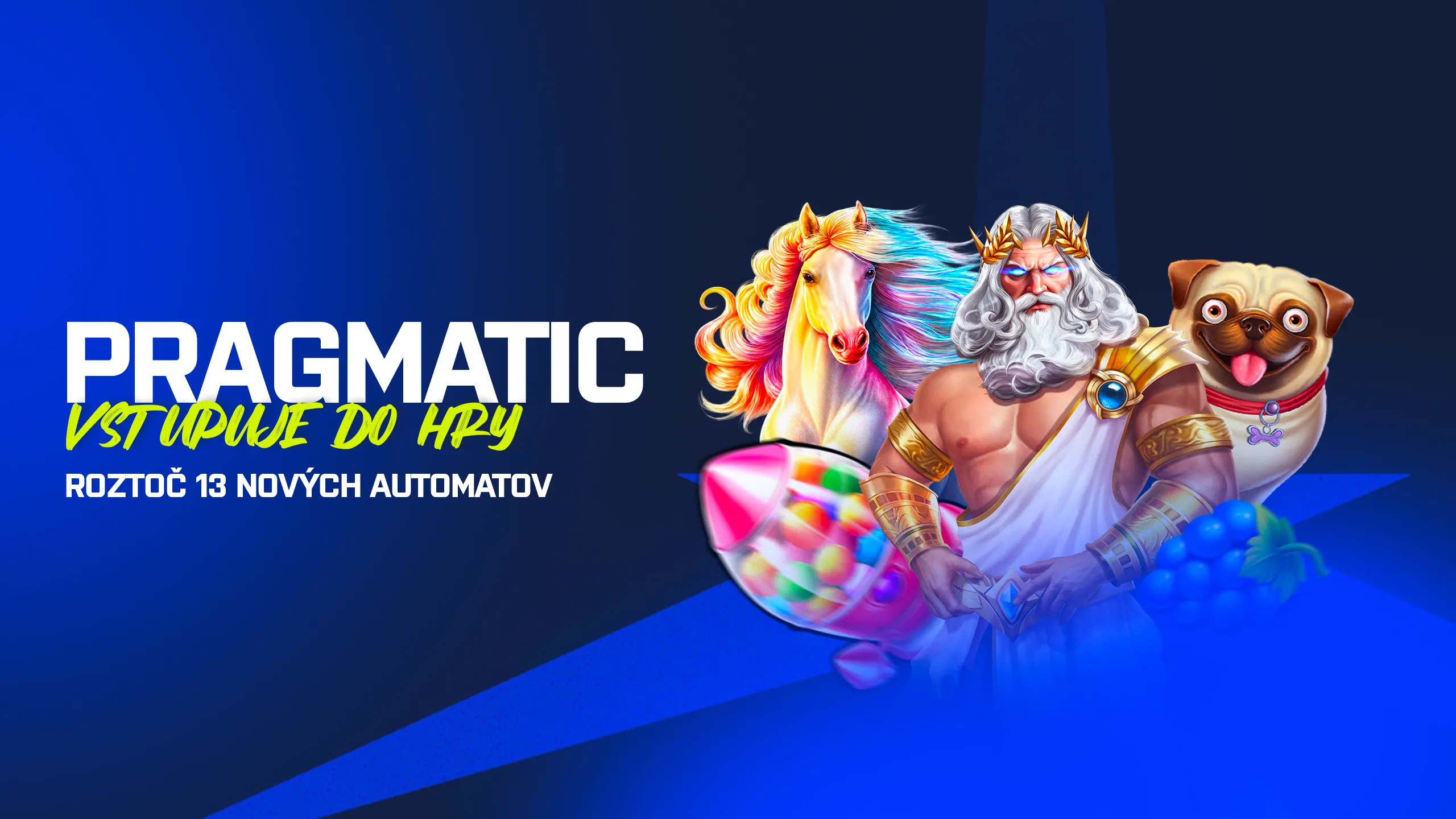 Kajot Intacto spúšťa Pragmatic Play: Sweet Bonanza, Gates of Olympus a 11 ďalších automatov