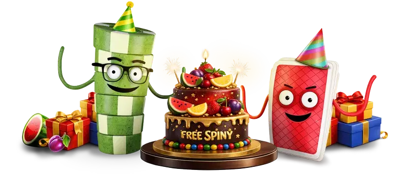Sazka Hry oslavuje: 11 free spinov za prihlásenie